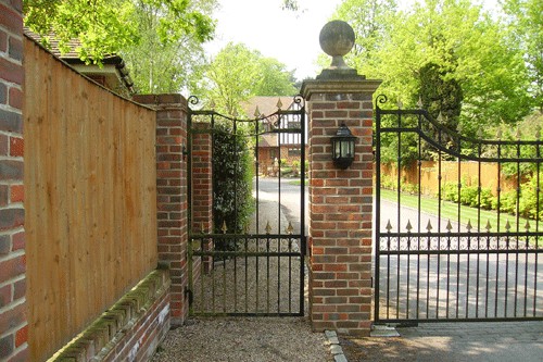 Pedestrian Gates - Red Metal Works